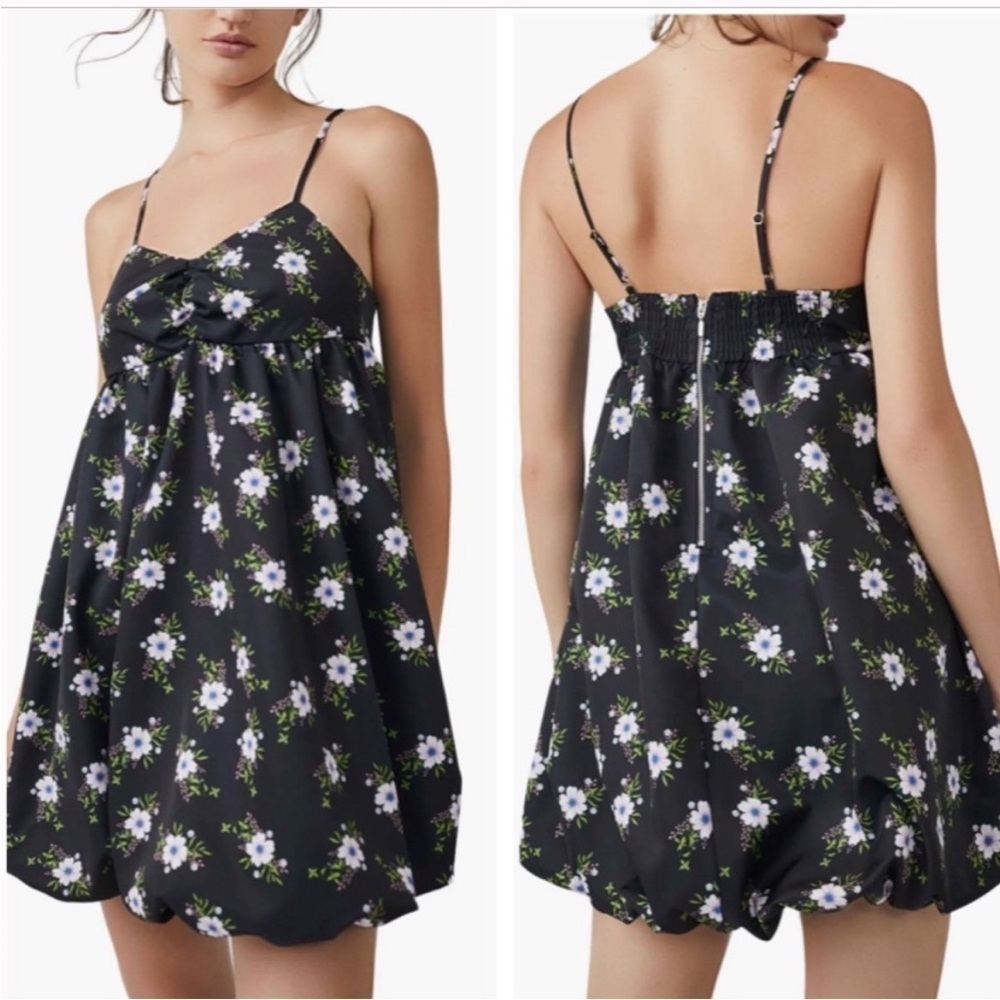 Free People In A Bubble Babydoll Dress Sz S NWT